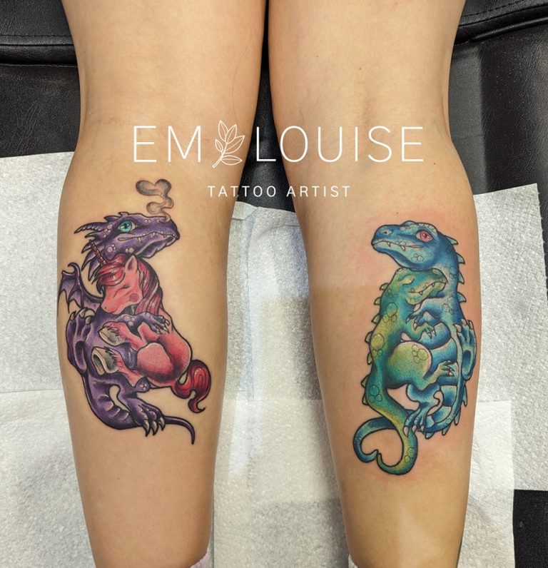Colour tattoo by Em Louise