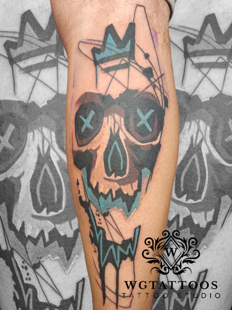 Colour tattoo by Wayne Goodwin