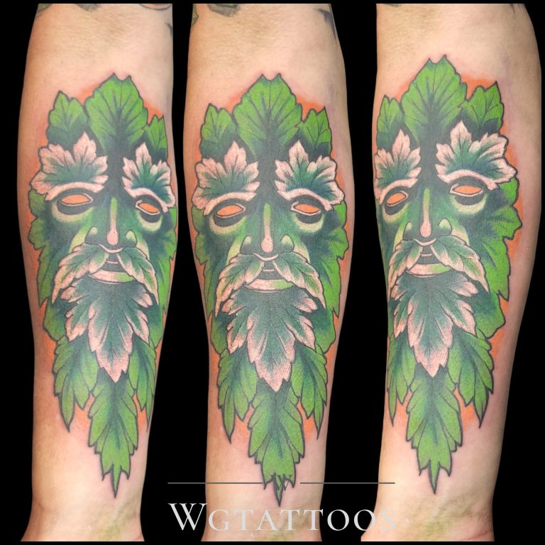 Colour tattoo by Wayne Goodwin