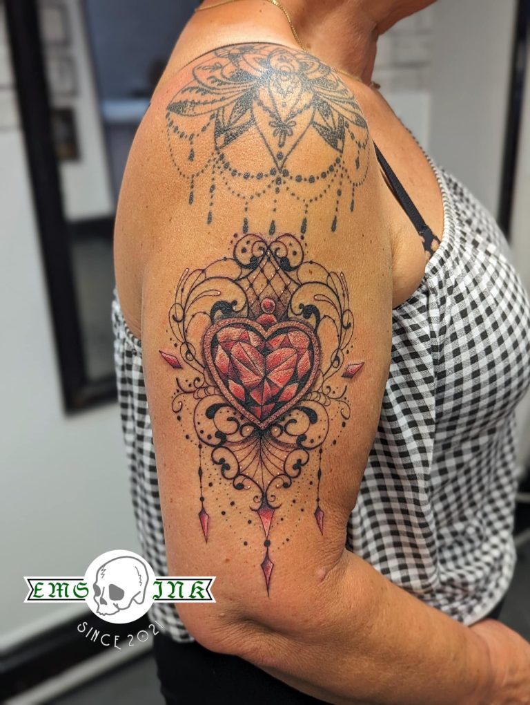 Colour tattoo by Em Louise
