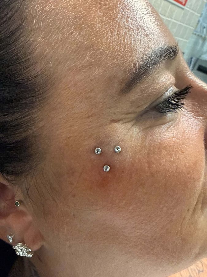 A piercing by Lana