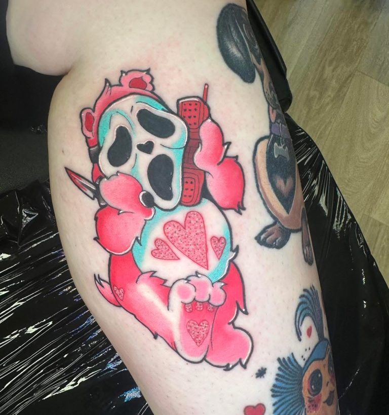 Colour tattoo by Em Louise