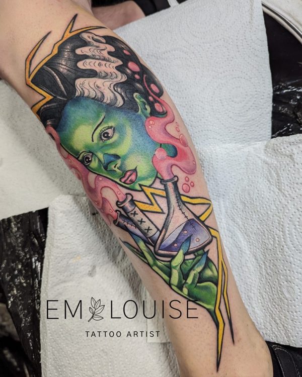 Colour tattoo by Em Louise