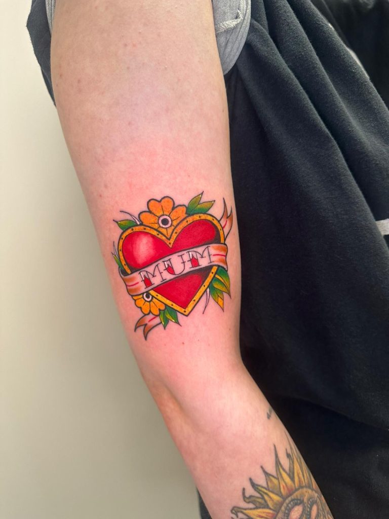 Colour tattoo by Em Louise