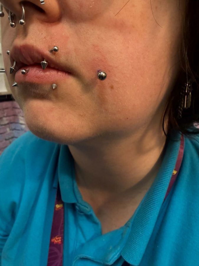 A piercing by Lana