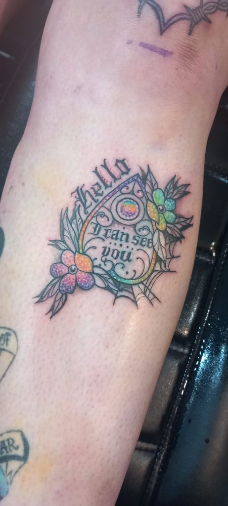 Colour tattoo by Leah Lillian
